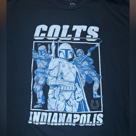 Star Wars * Indianapolis Colts Tee * Size XXL * Star Wars Edition - Picture 5 of 5
